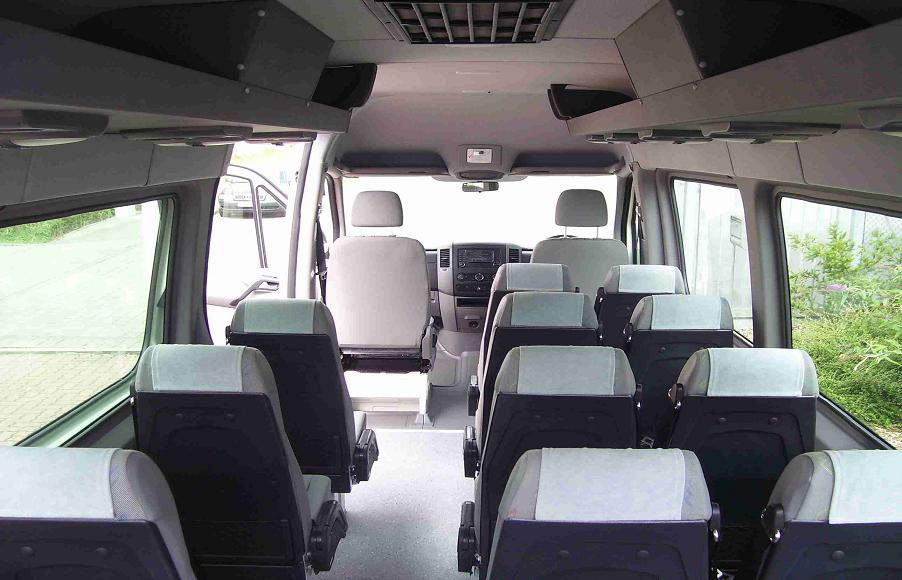 14 seater van for rent